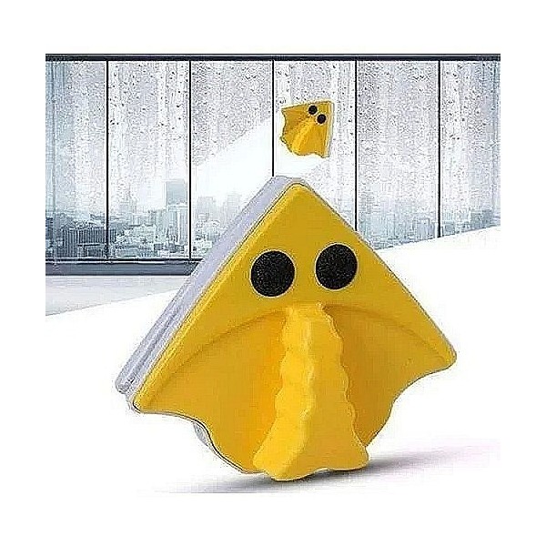 Lingette magnétique pour vitres