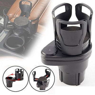 Porte Gobelet De Voiture Double,ajustable et Rotatif