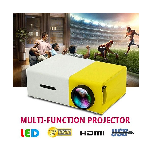 Mini Vidéo Projecteur Portable USB HDMI HD LED 400 Lumens